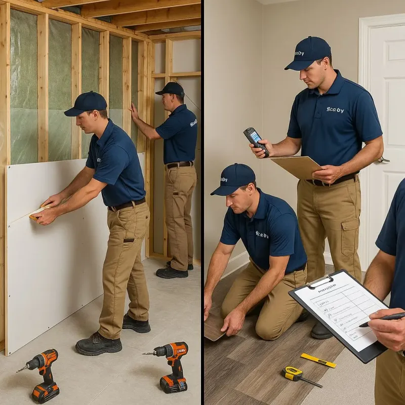 Repairs and Reconstruction process in Atoka, OK
